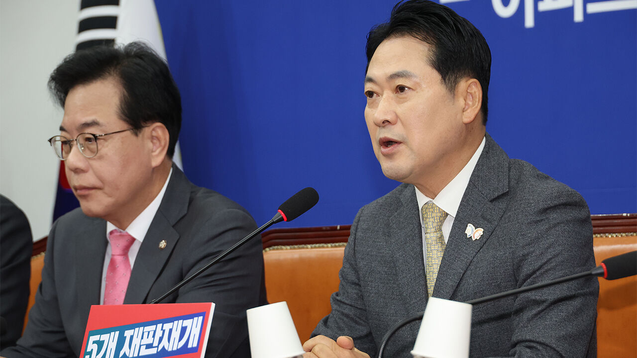 장동혁 "'대통령 재판중지법' 통과시키면 정권이 중지될 것"