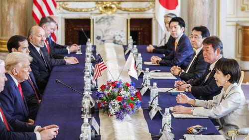 트럼프 "미일 무역 합의 공정…일본이 대규모 군사장비 주문"