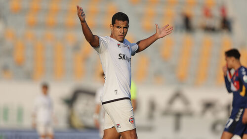 '멀티골' 제주 유리 조나탄, K리그1 34라운드 MVP