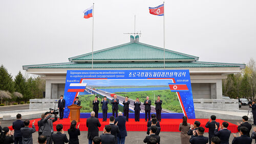 "북러 잇는 두만강 다리 공사…내년 1분기 개통 전망"