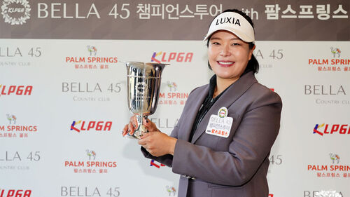 최혜정, KLPGA 챔피언스 투어 두 대회 연속 우승…시즌 3승