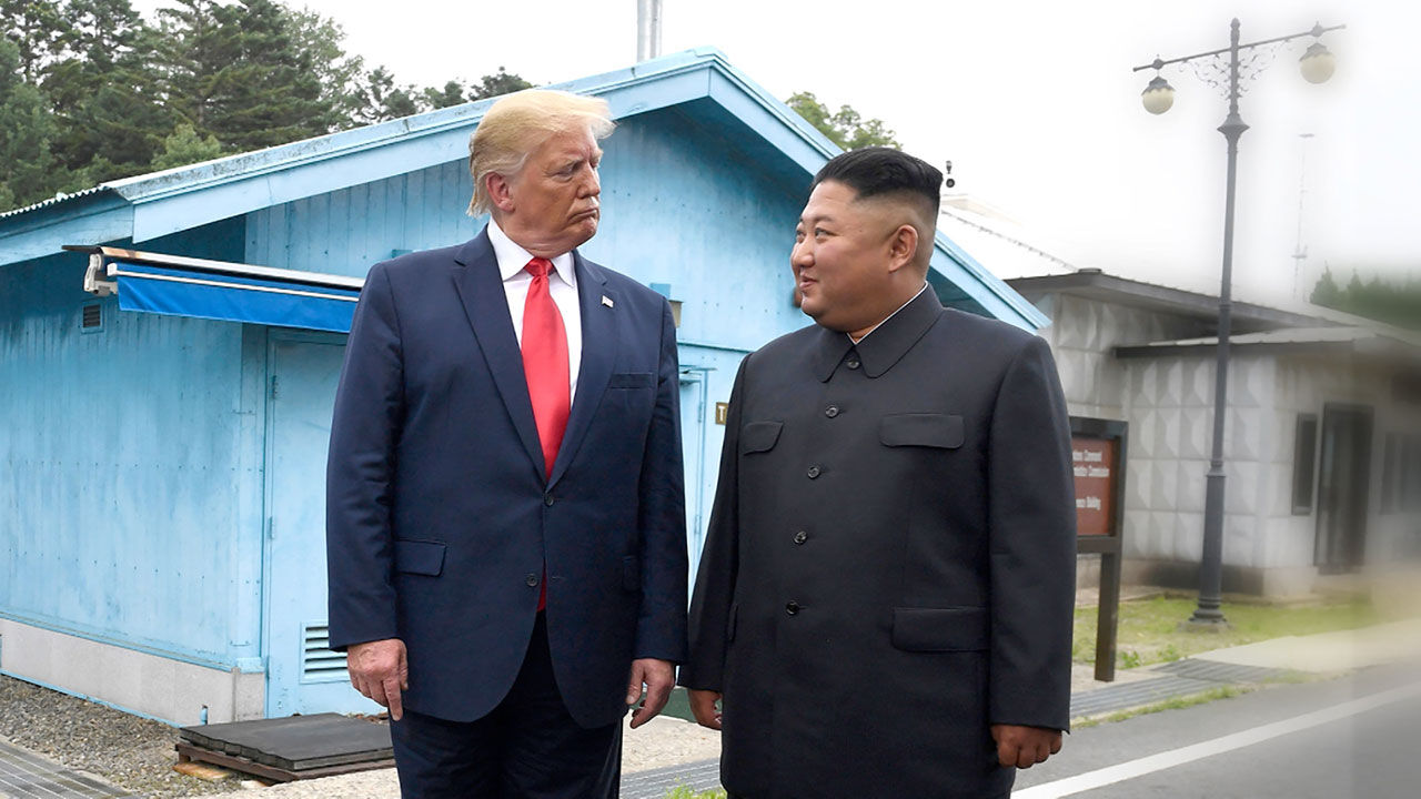 지난 2019년 판문점서 만난 북미 정상