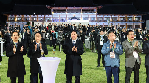 이재명·트럼프에 글로벌 거물 1천700명…최대 규모 CEO 서밋 개회