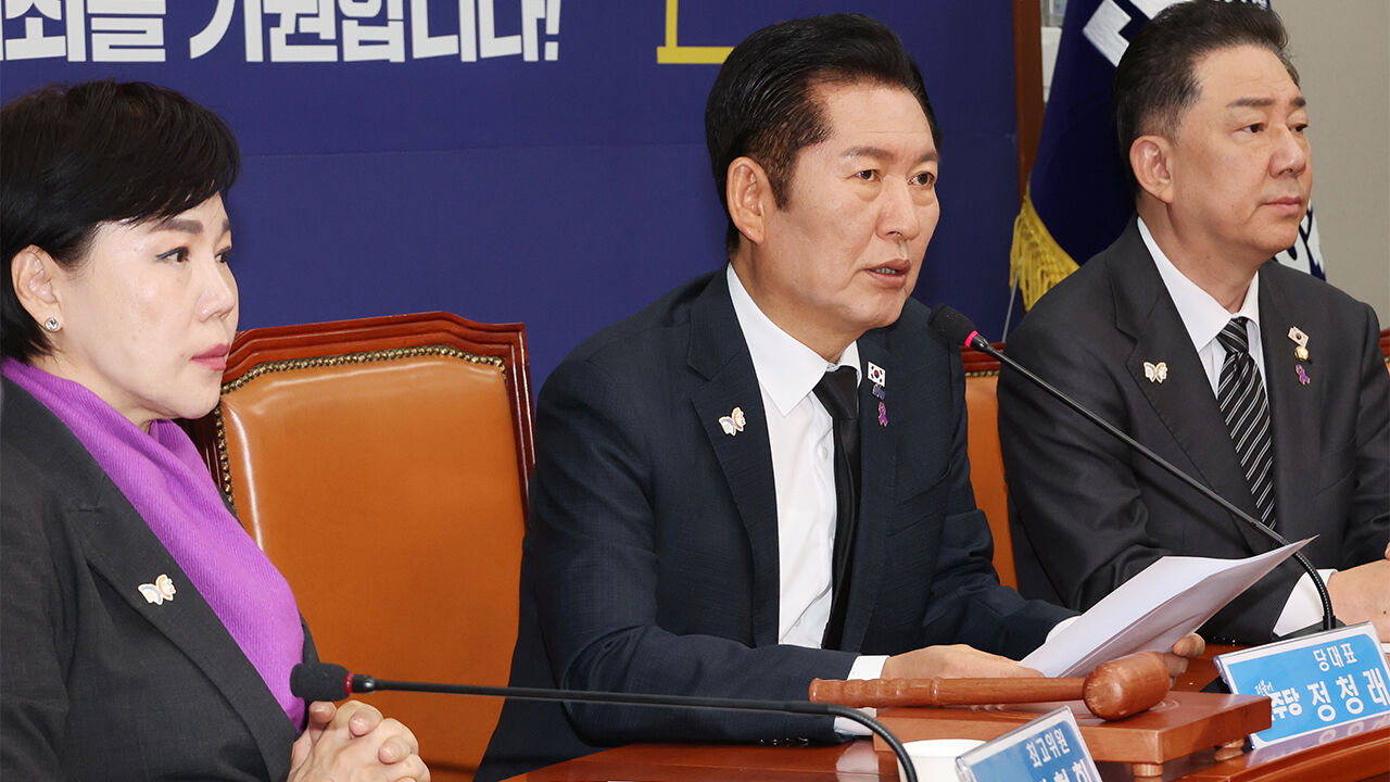 정청래 "한미 관세 협상, 빨리가 아닌 국익 챙기기가 더 중요"