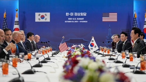 [속보] 한미 정상회담 오후 4시 6분 종료…총 87분 회담