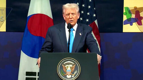 [속보] 트럼프 "한국, 3천500억달러 지불 합의"…'선불' 언급은 안해