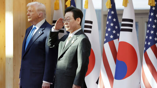 이 대통령 "대미 투자 확대"…트럼프 "한국과 조선 협력"