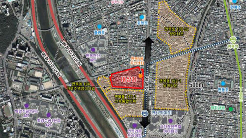 중랑구 면목동 174-1 일대 신속통합기획 대상지