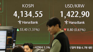 코스피, 한미 관세협상 타결에 1%대 상승…사상 첫 4,100선 돌파