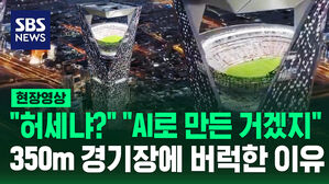 [현장영상] "떨어진 공 맞으면? 후덜덜" SNS에서 난리 난 '사우디 축구장'