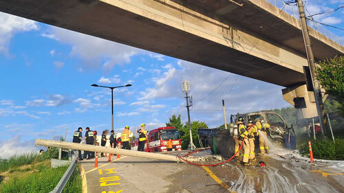 2명 숨진 트럭 추락 사고 유발한 '만취 운전자' 징역 10년
