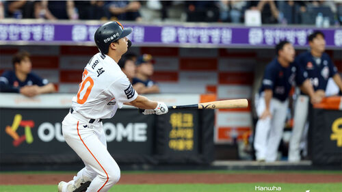 프로야구 한화, 한국시리즈 5차전에 우익수 이원석 기용