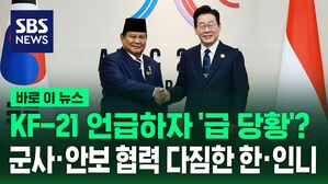 KF-21 언급하자 급당황?…'군사·안보' 협력 다짐한 한·인니