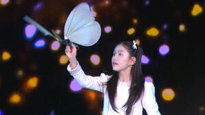 "공연 때 시끄러웠는데…" 중국기자 질문에 '나비' 꺼낸 이유