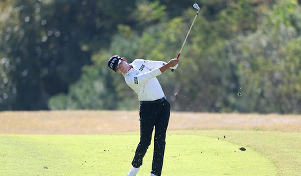 옥태훈, KPGA 투어 렉서스 마스터즈 3R 공동 1위…시즌 4승 도전
