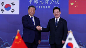 한중 정상 첫 회담…"북 대화·한한령 등 논의"