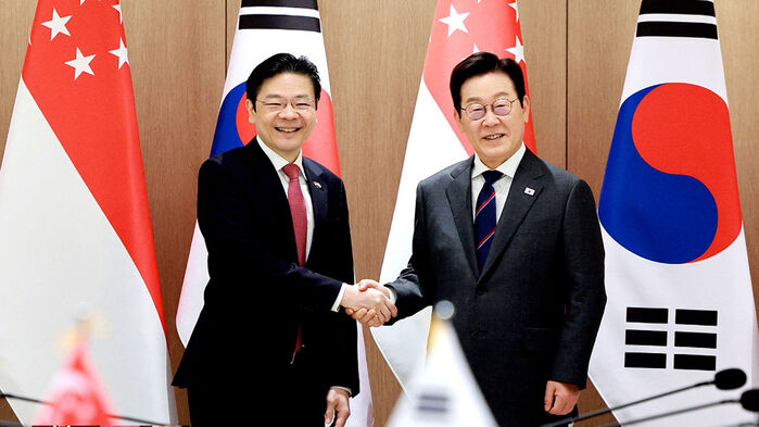 '한-싱가포르 회담' 끝 대단원…12차례 릴레이 정상회담