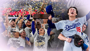 야마모토 '구원 역투'…다저스, 기적의 역전우승