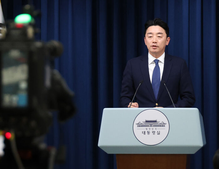 강훈식 대통령실 비서실장 (오늘, 대통령실 브리핑)
