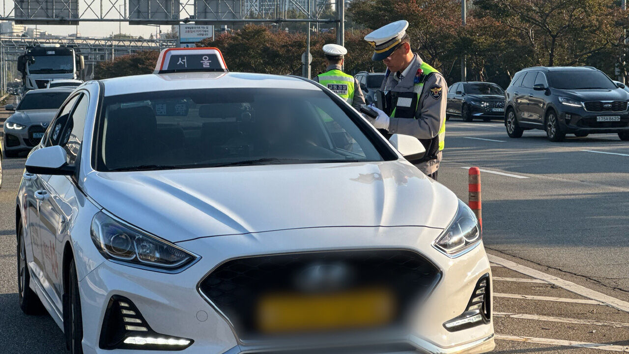 끼어들기 단속에 "뭐가 문제?" 버럭…옆에선 "경찰 잘한다" 손뼉