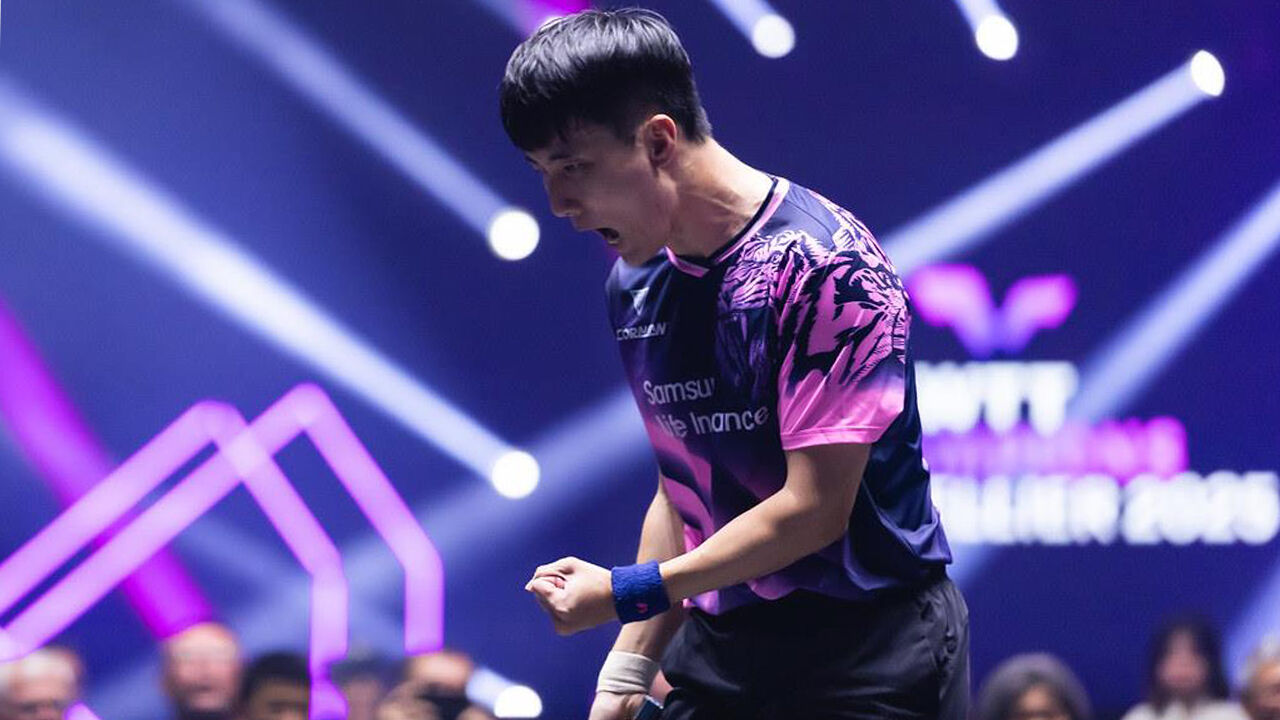 탁구 '맏형' 이상수, WTT 챔피언스 프랑크푸르트 16강 진출