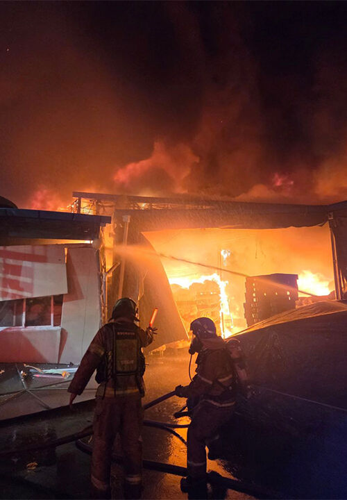 포천 섬유 공장 화재 (사진=경기북부소방재난본부 제공, 연합뉴스)