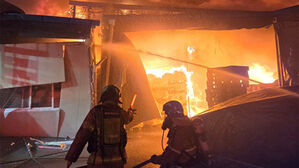 포천 섬유 공장에서 불…밤새 진화 작업