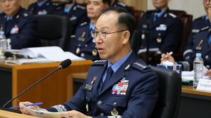 공군참모총장, 한국형 전투기 KF-21 시험비행