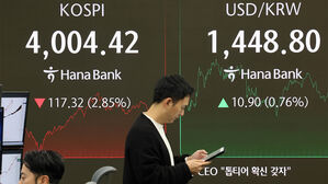 '검은 수요일' 코스피 2.9%↓…급등 부담 속 'AI 버블론' 직격