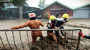 태풍 '갈매기' 필리핀 세부 강타…'최소 66명 사망' 피해