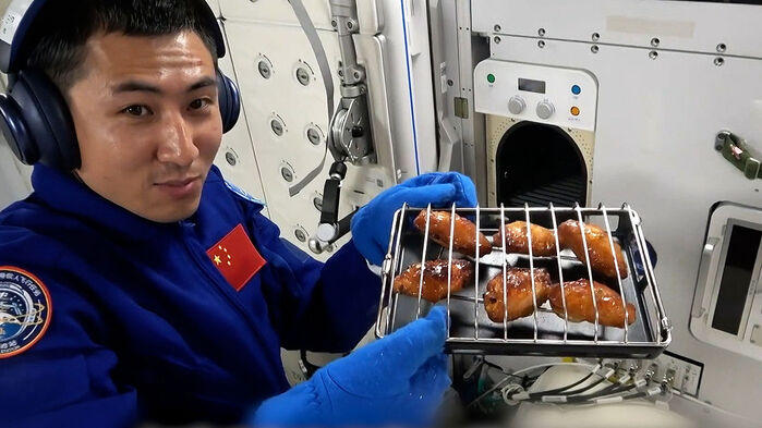 우주에서 에프로 조리를?…'세계 최초' 어떻게 가능했나