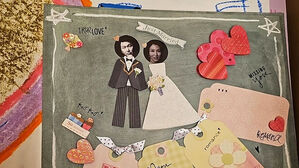 "엄마아빠 오려서…가슴 아렸다" 노소영이 올린 사진