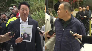 오세훈·명태균, '여론조사비 대납' 특검 대질조사