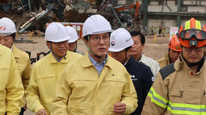 김 총리, 울산화력 사고 현장 찾아 "정부가 책임지고 구조·지원"