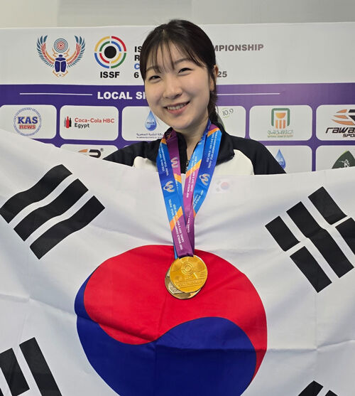 세계선수권대회 금메달을 획득한 반효진 (사진=장갑석 감독 제공, 연합뉴스)