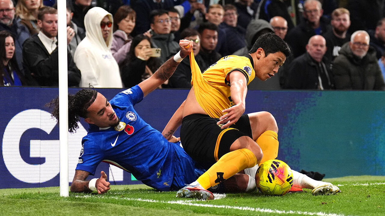 '황희찬 슈팅 제로' 울버햄튼, 첼시에 져 4연패