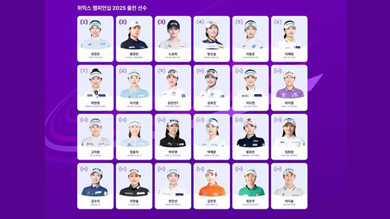 유현조·홍정민 등 KLPGA 이벤트 대회 '위믹스 챔피언십' 출전