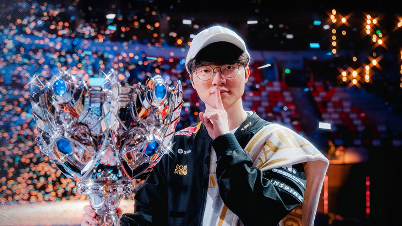 페이커 신화는 계속된다…사상 첫 3연패·통산 6승