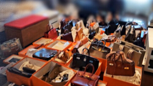 체납자 집에서 에르메스 60점 등 9억 원 압류