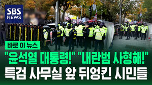 [바로이뉴스] "윤석열 대통령!" "내란범 사형해!" 채상병 특검 조사 출석한 윤석열 뒤엉킨 시민들
