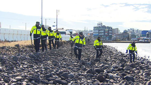 차 봉지 마약 찾아라…제주 해안 800여 명 동원돼 대대적 수색