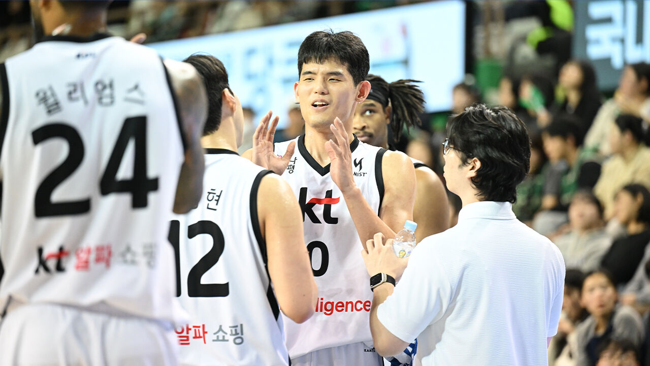 kt, DB 잡고 3연패 탈출…하윤기 0.1초 남기고 자유투 결승점