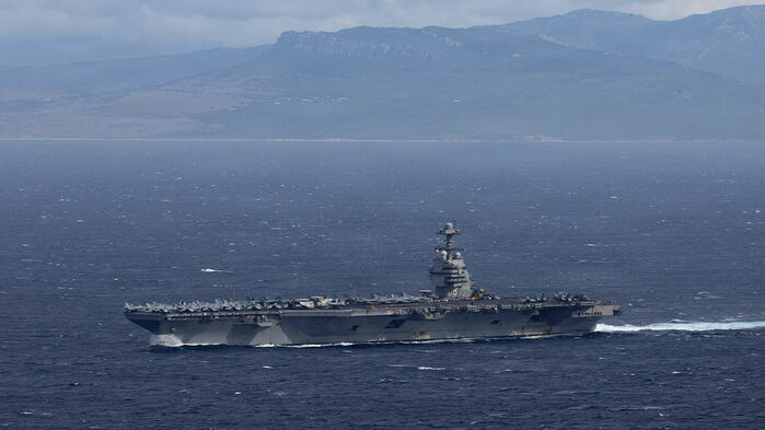 미 해군의 제럴드 포드 항모 전단 