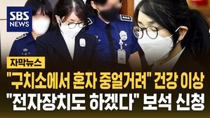 "혼자 중얼거려…전자장치라도 차겠다" 김건희 보석 신청