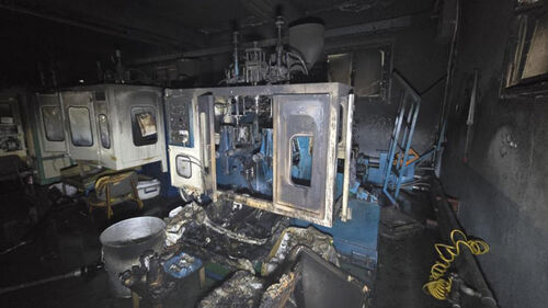 부천 용기 제조 공장서 불…작업자 2명 중상