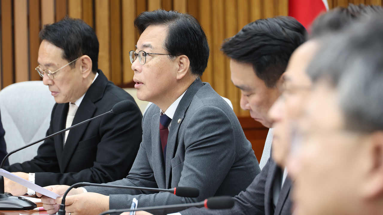 송언석 "정부 '내란몰이TF' 명백한 불법…공산당식 상호감시"