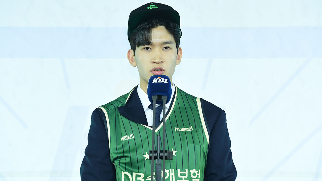 DB에 지명된 이유진 (사진=KBL 제공, 연합뉴스)