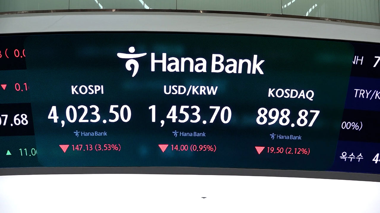 심상치 않은 원화 추락…증시·물가 불안 우려