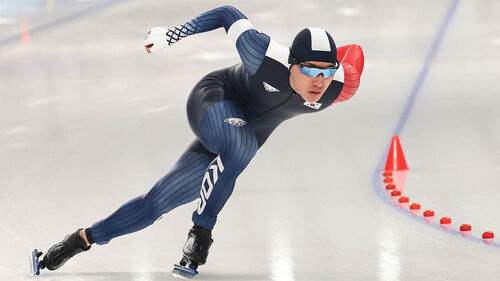 빙속 구경민, 월드컵 남자 500m 6위…34초 06 '개인 최고 기록'