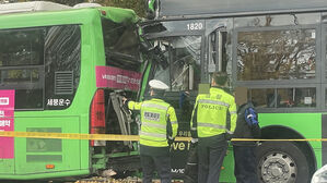 양천구 신정동서 버스 등 7대 연쇄추돌…14명 다쳐